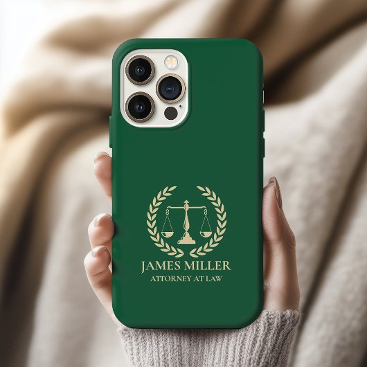 Benutzerdefinierte Anwalts-Handyhülle, Dankeschön- iPhone Hülle