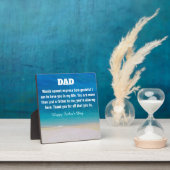 Benutzerdefinierte Anzeige des Vaters mit Easel Fotoplatte (InSitu)