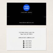 Benutzerdefinierte Anzeige für das schwarze Armban (Vorne & Hinten)