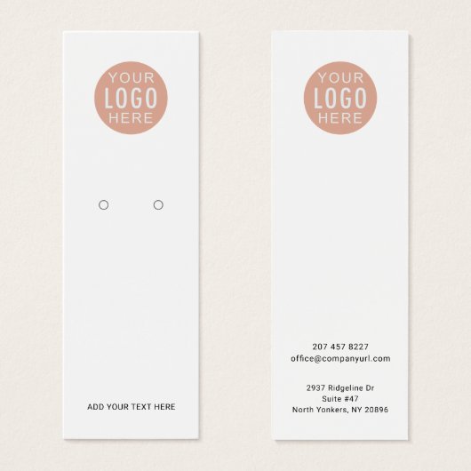 Benutzerdefinierte Anzeigenkarte für das einfache  (Vorne & Hinten)