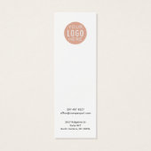 Benutzerdefinierte Anzeigenkarte für das einfache  (Rückseite)