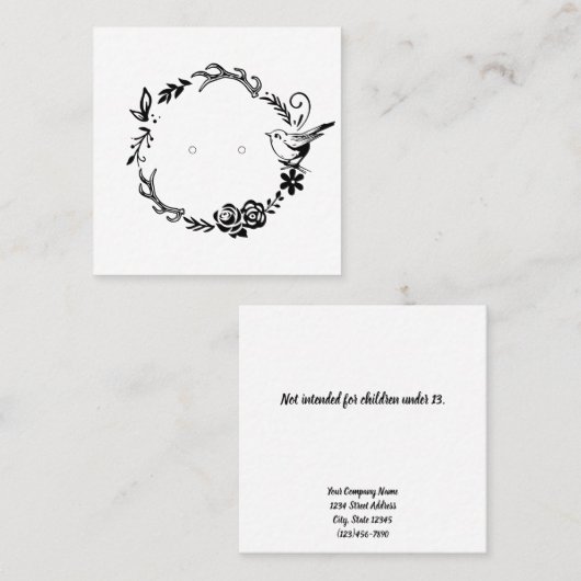 Benutzerdefinierte Anzeigetafel für den Kammbalken Terminkarte (Vorne/Hinten)