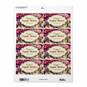 Benutzerdefinierte Appellabel zum Backen (Vorne)