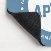 Benutzerdefinierte APRN Advanced Practice Register Mousepad (Ecke)