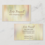 benutzerdefinierte Aquarell, moderne DesignVisiten Visitenkarte (Vorne/Hinten)
