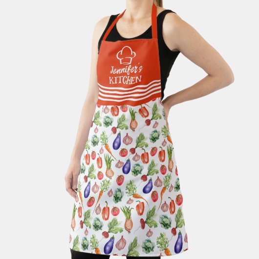 benutzerdefinierte Aquarellfarben Schürze (InSitu)