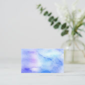 benutzerdefinierte Aquarellkarte Visitenkarte (Stehend Vorderseite)