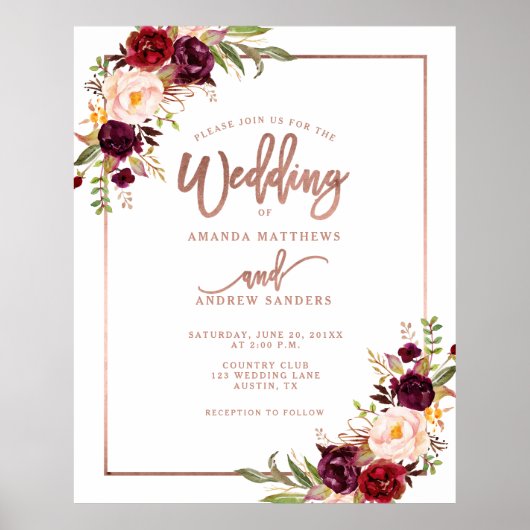 Benutzerdefinierte Arbeit Poster (Vorne)