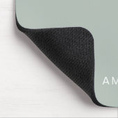 Benutzerdefinierte Asch-Farbe Mousepad (Ecke)