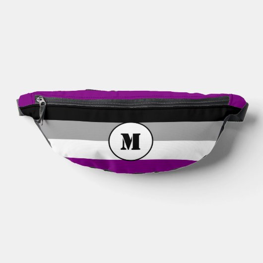 Benutzerdefinierte Asexualitätsflagge Bauchtasche (Ablage )
