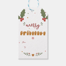 Benutzerdefinierte ASL Frohe Weihnachten Lebkuchen