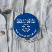 Benutzerdefinierte Autismus Nicht Verbale/Gefahren Button (Beispiel)