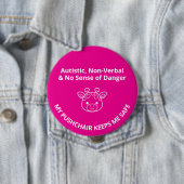 Benutzerdefinierte Autismus Nicht Verbale/Gefahren Button (Beispiel)