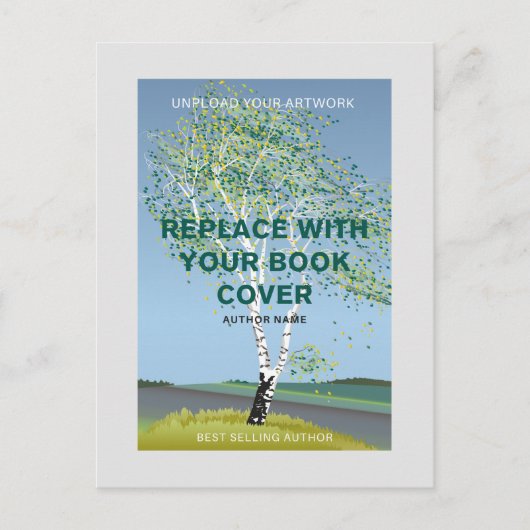 Benutzerdefinierte Autor Buchabdeckung l Marketing Postkarte (Vorderseite)