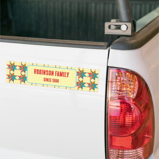 Benutzerdefinierte Autozubehör-Patchwork-Quilt-Ges Autoaufkleber (Auf Lkw)