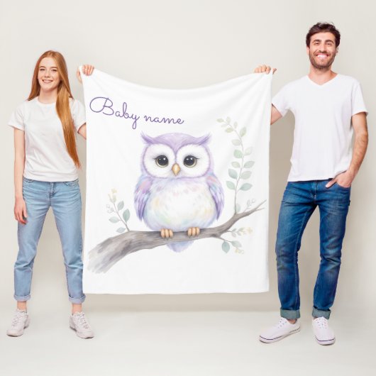 Benutzerdefinierte Baby-Party-Fleece-Decke Fleecedecke (Beispiel)
