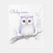 Benutzerdefinierte Baby-Party-Fleece-Decke Fleecedecke (Vorderseite)