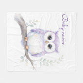 Benutzerdefinierte Baby-Party-Fleece-Decke Fleecedecke (Vorderseite (Horizontal))