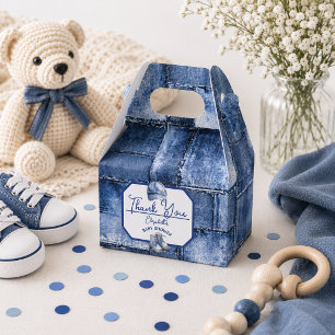 Benutzerdefinierte Baby-Party im Jeans-Thema 'Blue Geschenkschachtel