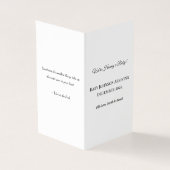 Benutzerdefinierte Baby-Revecard (Vorderseite)