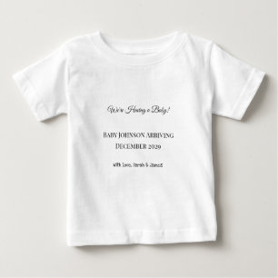Benutzerdefinierte Baby-Revecard Baby T-shirt