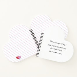 Benutzerdefinierte Baby-Revecard Notizblock