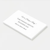 Benutzerdefinierte Baby-Revecard Post-it Klebezettel (angewinkelt)