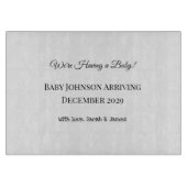 Benutzerdefinierte Baby-Revecard Schneidebrett (Vorderseite)