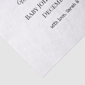 Benutzerdefinierte Baby-Revecard Seidenpapier (Ausschnitt)