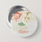 Benutzerdefinierte Baby Shower Party Ich bin die S Button (Vorne & Hinten)