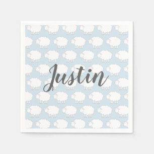Benutzerdefinierte Baby-Shower-Partyservietten mit Serviette