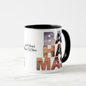 Benutzerdefinierte BAHAMAS-Tasse Tasse (VorderseiteRechts)