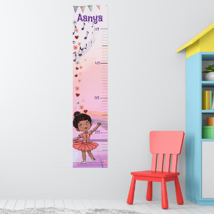 Benutzerdefinierte Ballerina-Wachstumstabelle für Poster