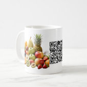 Benutzerdefinierte Barcode Werbe-Tasse für Unterne Kaffeetasse (Vorderseite Links)