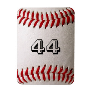 Benutzerdefinierte Baseball-Nummern-Kunst – Hochau Magnet