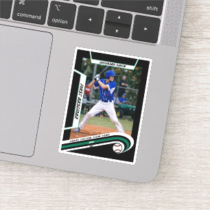 Benutzerdefinierte Baseball-Souvenirs Lebendiges G Aufkleber