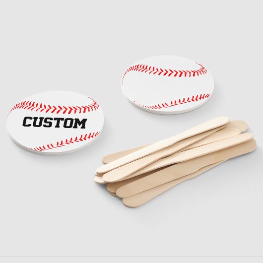 Benutzerdefinierte Baseball-Team-Namensfans für Lü Fächer (Non-assembled)