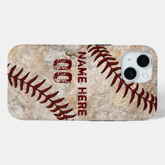 Benutzerdefinierte Baseball-Telefonfälle für Neuig Case-Mate iPhone Hülle (Rückseite (Horizontal))