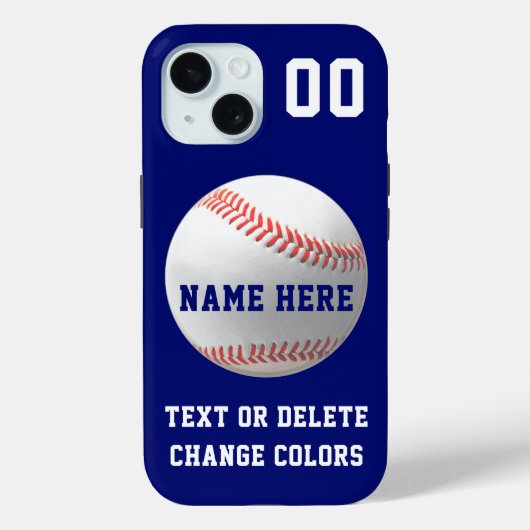 Benutzerdefinierte Baseball-Telefonfälle, neu für Case-Mate iPhone Hülle (Rückseite)