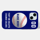 Benutzerdefinierte Baseball-Telefonfälle, neu für Case-Mate iPhone Hülle (Rückseite (Horizontal))