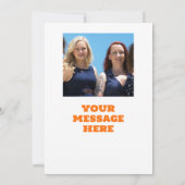 Benutzerdefinierte Basketball Mama Muttertagskarte (Rückseite)