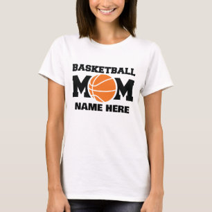 Benutzerdefinierte Basketball-Mutter T-Shirt