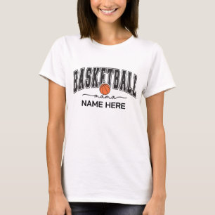 Benutzerdefinierte Basketball-Mutter T-Shirt