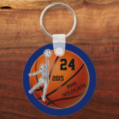 Benutzerdefinierte Basketball-Schlüsselanhänger mi Schlüsselanhänger (Vorderseite)