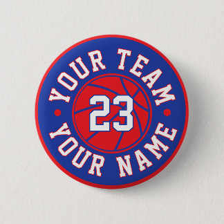 Benutzerdefinierte Basketball-Spieler-Taste Button
