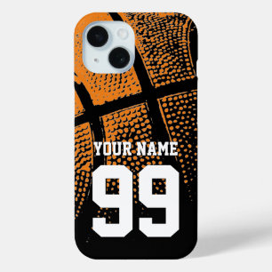 Benutzerdefinierte Basketball-Trikotnummer cool Ca Case-Mate iPhone Hülle