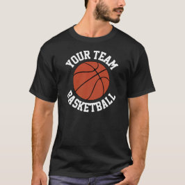 Benutzerdefinierte Basketballmannschaft, Spielerna T-Shirt
