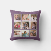 Benutzerdefinierte bearbeitbare Hintergrundfarbe F Kissen (Vorderseite)