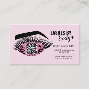 Benutzerdefinierte Beauty Lashes Business Cards    Visitenkarte