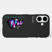 Benutzerdefinierte Benutzer-ID-Überschreibung Wolf Case-Mate iPhone Hülle (Rückseite (Horizontal))